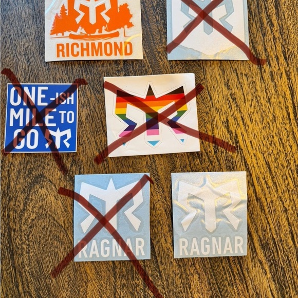Ragnar Trail & Road Adventure Sticker Set - Multicolor - Picture 4 of 5
